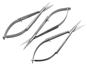 3-PCS Cvd Snip Eze Easy Squeeze Spring Scissors 4-3/4" Sewing Embroidery - Picture 1 of 1