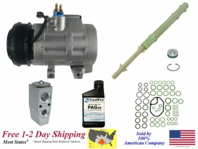 New A/C AC Compressor Kit For 2009-2014 F-150 (4.6L, 5.4L, 6.2L only) - Image 1 of 4