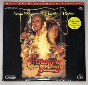 CUTTHROAT ISLAND Laserdisc Two LD SET  BRAND NEW SEALED DELUXE EDITION 1996 - Foto 1 di 4