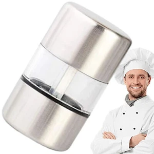 Pepper Grinder Manual Stainless Steel Salt Mill Small Salt Grinder Mill - Picture 1 of 10