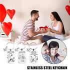 Valentines Day Gift For Him Her Anniversary Present TO Keyring LOVE J0T5