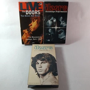 THE DOORS - Vhs 3 Tape Lot - Soundstage Performances, Dance On Fire, Are Open - Picture 1 of 6