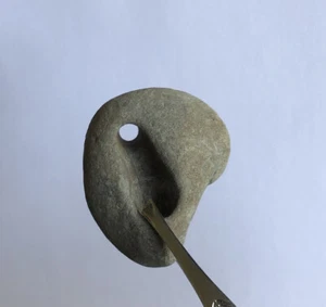 Hag Stein, Feenstein, Sechskantstein, Wicca, natürlich geformt N40 - Bild 1 von 8