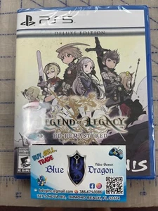 The Legend of Legacy HD Remastered Deluxe Edition (Playstation 5) Nuevo EE. UU. ESRB - Imagen 1 de 1