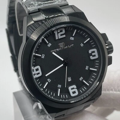 Oceanaut Reloj Hombre OC7310 Fecha Cuarzo Analógico Negro Estuche Dial Banda Tres Manecillas Foto 1 de 4