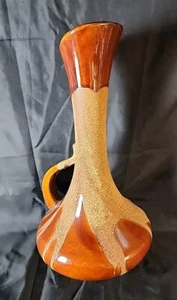 Royal Haeger Brown Lava Drip Glaze Pitcher. Bdrm - Picture 1 of 9