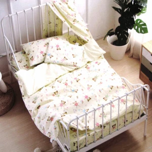 Bear Fashionista Baby 100% Cotton Printed Sheet Set Cot Size - Picture 1 of 3