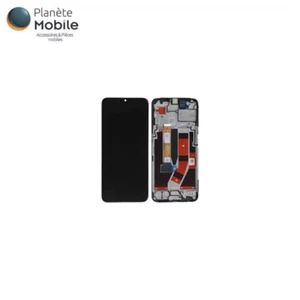 LCD OLED-Bildschirm & Touchscreen schwarz auf Gehäuse montiert für Oppo A77 5G - Bild 1 von 1