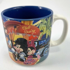 1987 taza de café Disney MGM Studios Club Daisy Minnie Mickey 10 oz Japón - Imagen 1 de 5