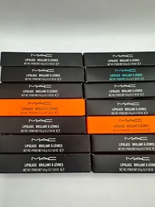 MAC Lipglass Brillant Lipgloss Neu im Karton 0,17 Oz. Sehr selten (Wählen Sie Ihren Farbton) - Bild 1 von 25