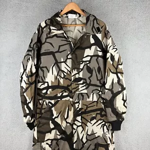 Predator Hunting Coveralls Mens Extra Large Camouflage Vintage Hunting Zip Suit - Picture 1 of 19
