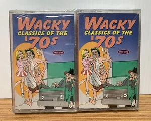 Wacky Classics Of The '70s (2 Cassette Tapes) NEW & SEALED - Picture 1 of 3