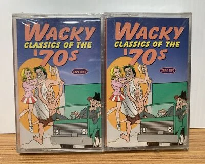 Wacky Classics Of The '70s (2 Cassette Tapes) NEW & SEALED - Image 1 of 3