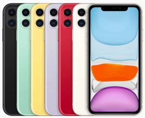 Apple iPhone 11 - 64GB 128GB - All Colours - Unlocked - Very Good GRADE B - Afbeelding 1 van 2