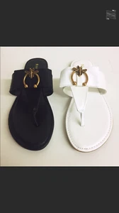 Zehenstegsandale schwarz von Bamboo Größe 8,5 neu im Karton - Bild 1 von 9