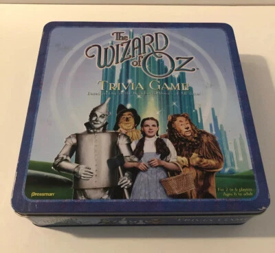 Vintage The Wizard of Oz Board Game in Collectors Tin - 1999 Ed - Complete! - Image 1 of 4