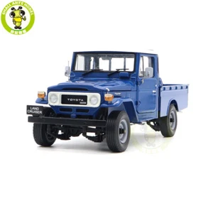 1/18 Kyosho Toyota Land Cruiser 40 LC40 Pickup Diecast Model Toys Car Blue - Picture 1 of 12