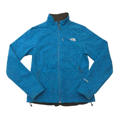 The North Face Womens S/P TNF Apex Softshell Jacket Blue Floral Fleece Lined - Image 1 of 4