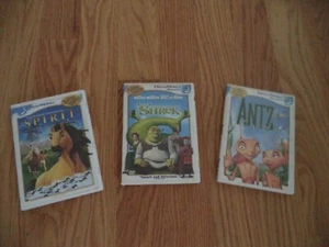 Lot 3 DVD's -   Antz     Shrek         Spirit Stallion of the Cimarron    - Used - Imagen 1 de 4