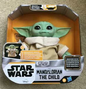 Star Wars Il Mandaloriano Il Bambino Baby Yoda Edizione Animatronic NUOVO - Foto 1 di 4