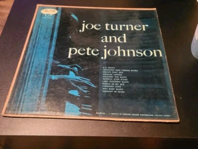 JOE TURNER & PETE JOHNSON 1955 EMARCY MG-36014 BLUE LABEL 1ST PRESS  - Image 1 of 4