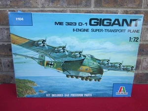 ITALERI Messerschmitt ME 323 D-1 GIGANT Super Transport Flugzeug 1:72 Modellbausatz NEU - Bild 1 von 5