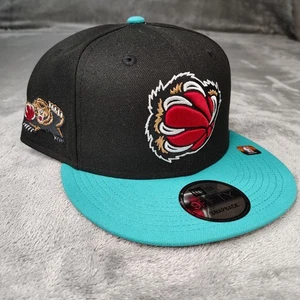 New Era Memphis Grizzlies Classic Edition Snapback Hat Cap 9Fifty Black Mens NWT - Picture 1 of 8