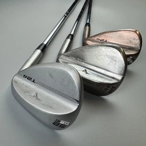 Mizuno T24 Wedge Bundle x 3 Copper 48/10° + Raw 54/10° + Satin 58/08° Stiff - Picture 1 of 22