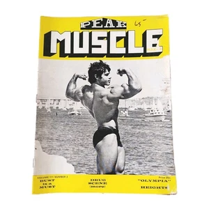 Peak Muscle Maker Bodybuilding Magazine - Volume 3 Number 3 70's Damaged - Picture 1 of 13