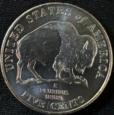 2005 P Jefferson bison Injured bison Nickel  BU Mint Bank Bag Uncirculated - Image 1 of 4