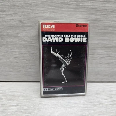 David Bowie - The Man Who Sold The World Original 1971 Cassette RCA Paper Labels - Image 1 of 4