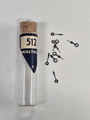 Nuevo Antiguo Stock Genuino Waltham Reloj Pulsera Manecillas Lote #L44-L45 / Ref.#512 Foto 1 de 4