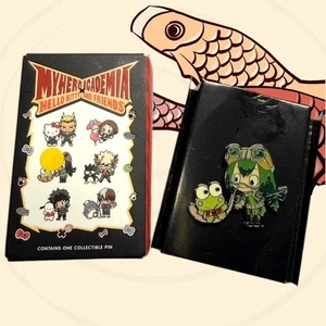 My Hero Academia X Sanrio EMAILLE ANSTECKNADEL: FROPPY WITH KERROPI - Bild 1 von 2