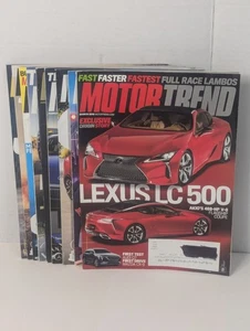 Lot Of 9 2016 And Up Motor Trend Magazines - Cars Trucks Ford Dodge Chevy Tesla  - Foto 1 di 6