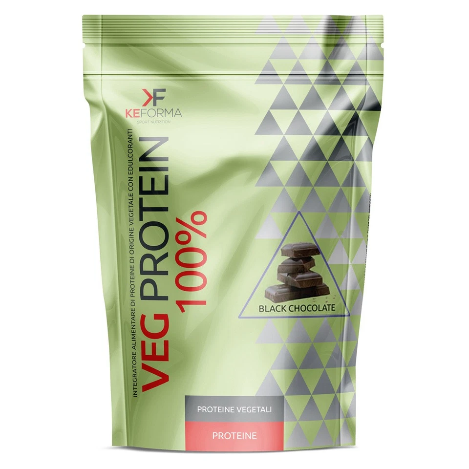KEFORMA VEG PROTEIN 100% 900 GR Black Chocolate