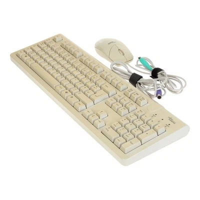 Fujitsu S26381-K360-V120 S26381-H66-A35 Qwertz De Ps/2 + Mouse - Image 1 of 3