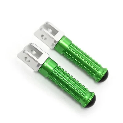 Green MPRO Rider Front Foot Pegs Pedal For Kawasaki Z750 / S / R 04-13 12 11 10 - Image 1 of 4