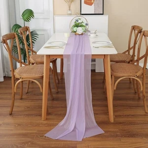 Solid Color Party Bridal Tablecloth Wedding Table Cloth Outdoor Decoration - Picture 1 of 13