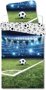 BrandMac Ropa de Cama Bebé Fútbol 100 x 135 cm, 100% Algodón - Imagen 1 de 2