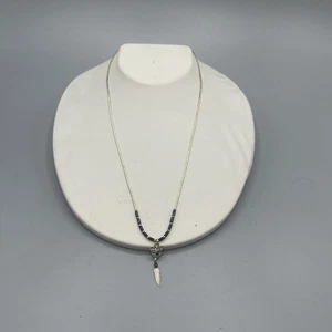 Beautiful Beaded 925 Liquid Sterling Silver Necklace Pendent # Z261 - Picture 1 of 14