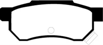 EBC Yellowstuff Rear Brake Pads for Acura Integra 1.7 1992-1994 Vtec DP4642/2R - Изображение 1 из 4