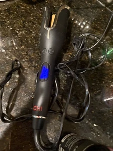 "Chi Spin N Curl Giratorio 1"" Automático Rizador de Cabello Cerámica Negro Probado" - Imagen 1 de 4