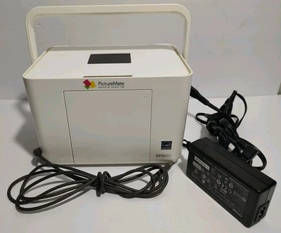 EPSON PictureMate PM225 Printer 4x6 Digital Portable InkJet 225 w/ Powercord  - Image 1 of 4