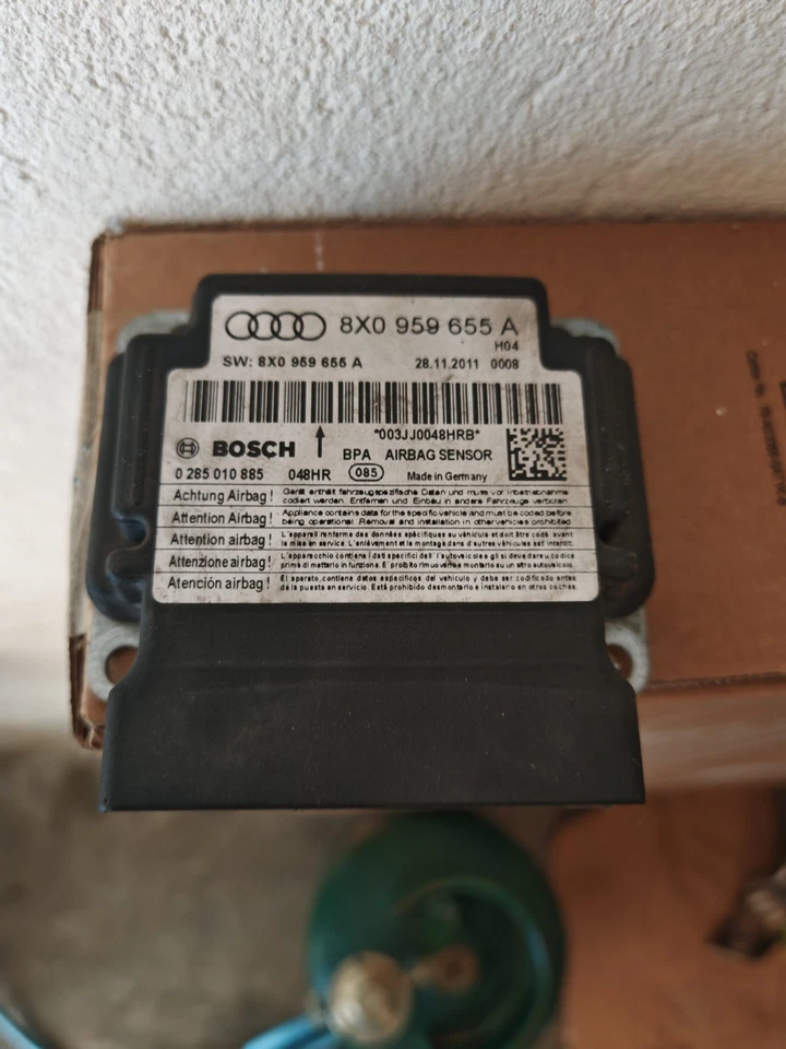 Centralina Airbag Audi A1 8x Cod 8X0959655A - Immagine 1 di 4