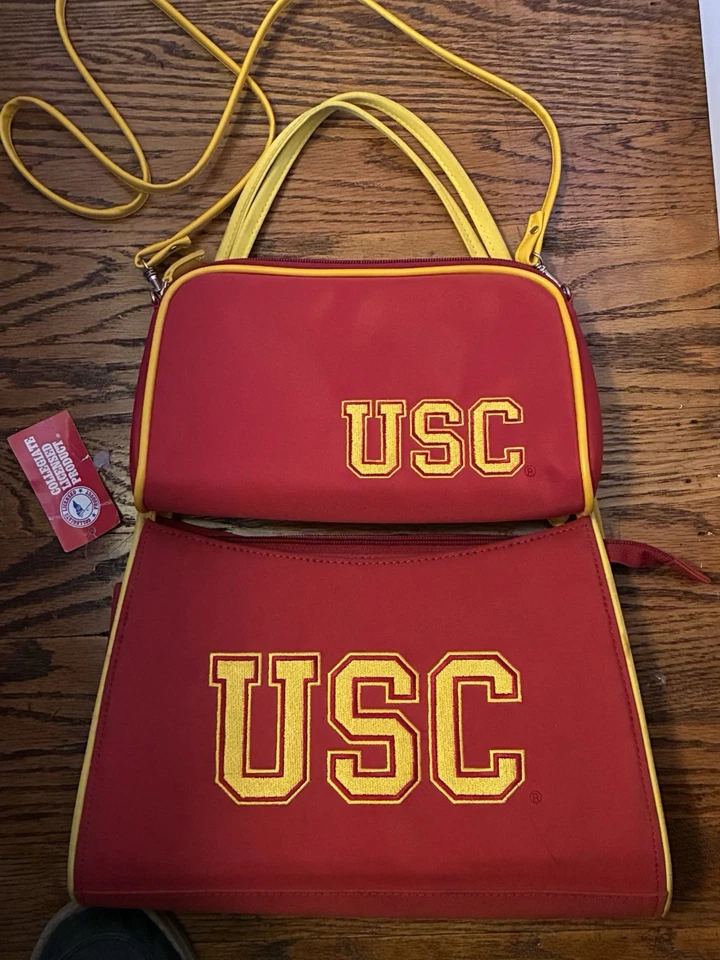 Juego de 2 monederos Sandol Gameday USC Trojans nuevo producto con licencia de la NCAA Foto 1 de 4