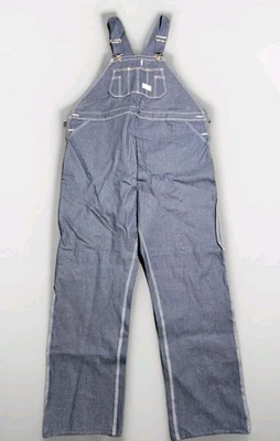 Macacão Vintage Casa Redonda Babador Agricultor Engenheiro Ferrovia 50x34 Novo Fabricado Nos EUA - Imagem 1 de 4