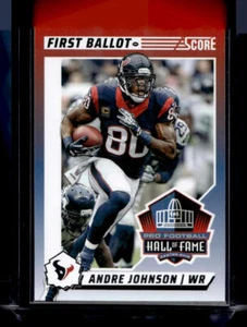 2024 Score #3 Andre Johnson First Ballot Houston Texans - Picture 1 of 2