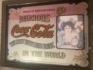 Original mirrored Coca Cola wall piece - Picture 1 of 1