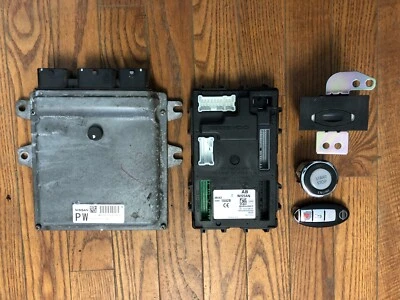 2009 NISSAN MURANO OEM BCM ECU Engine Computer Ignition Slot Push Start FOB - Image 1 of 4