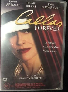 Callas Forever DVD Region 4 2002 Franco Zeffirelli / Jeremy Irons - Picture 1 of 4